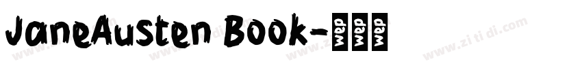 JaneAusten Book字体转换
